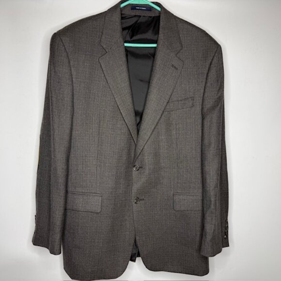 Ralph Lauren Men’s Blazer 44R Gray Wool Cashmere Sport Coat Jacket 2-Button RRL - Picture 7 of 13